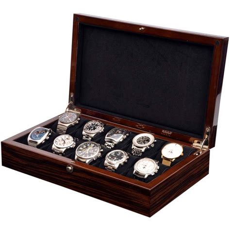 luxury watch collection box.